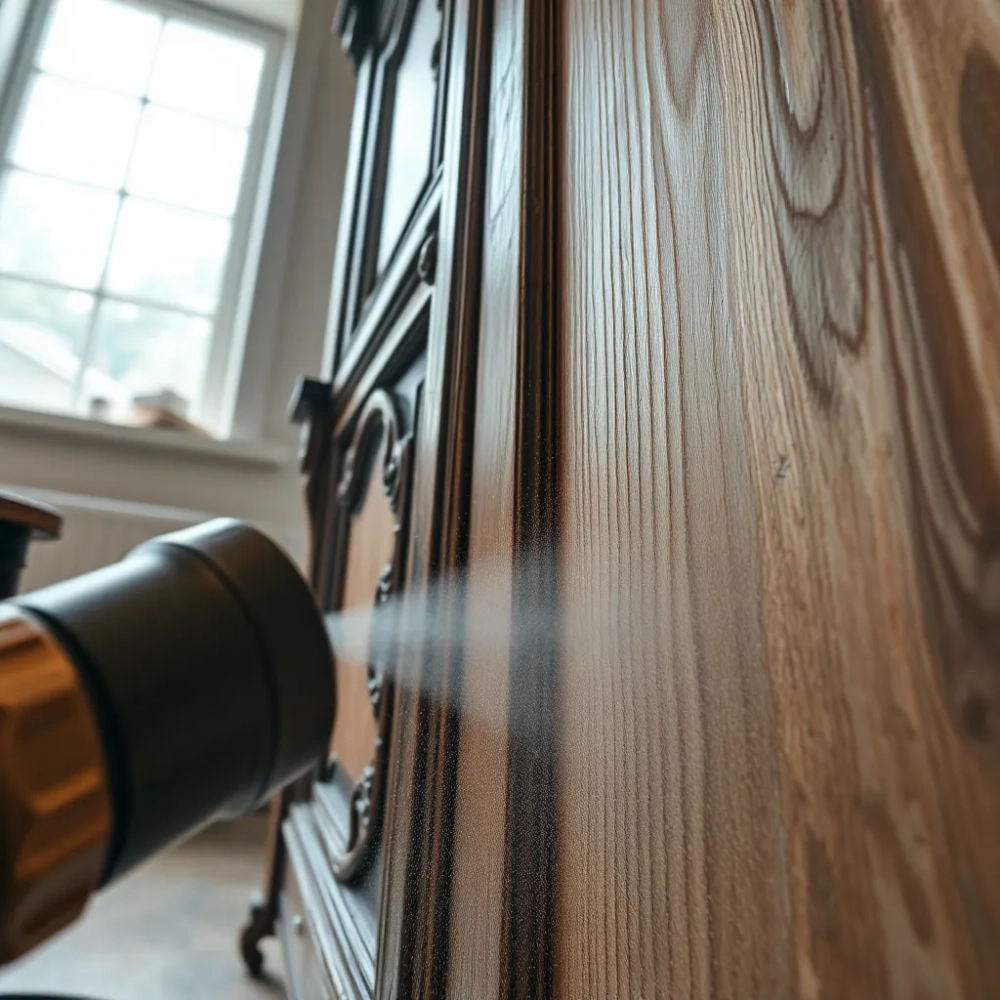 Co to jest piaskowanie mebli