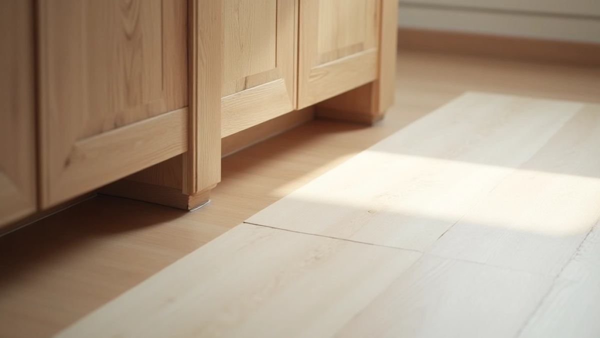 Czy meble kuchenne mogą stać na panelach laminowanych