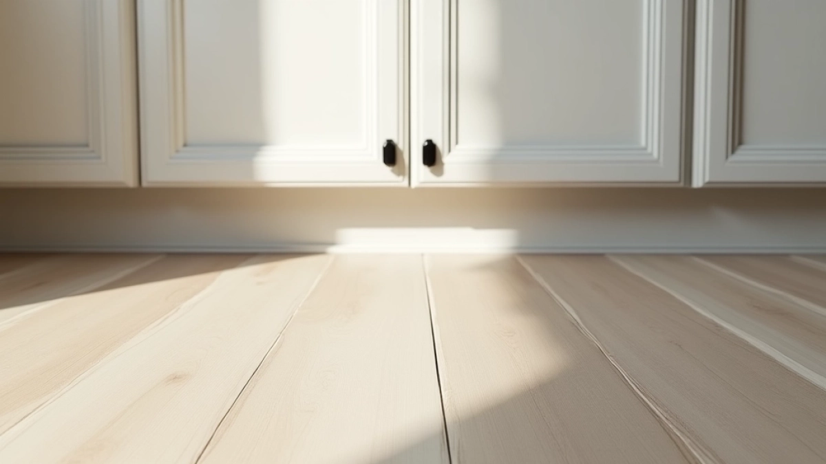 Czy meble kuchenne mogą stać na panelach winylowych