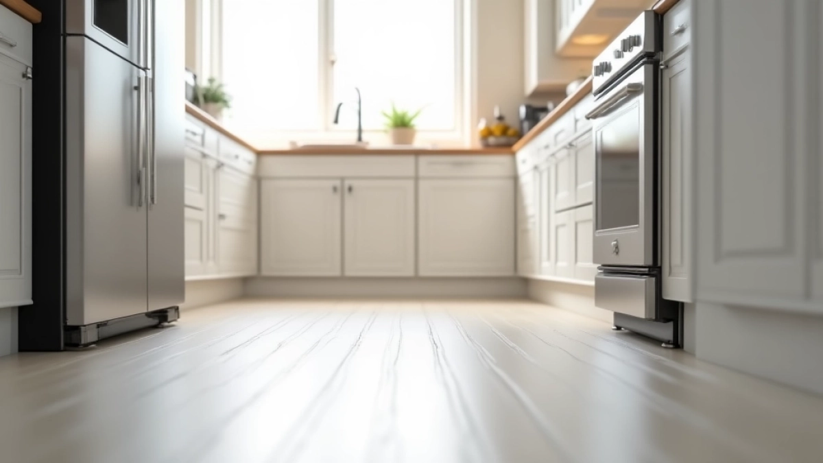 czy meble kuchenne mogą stać na panelach