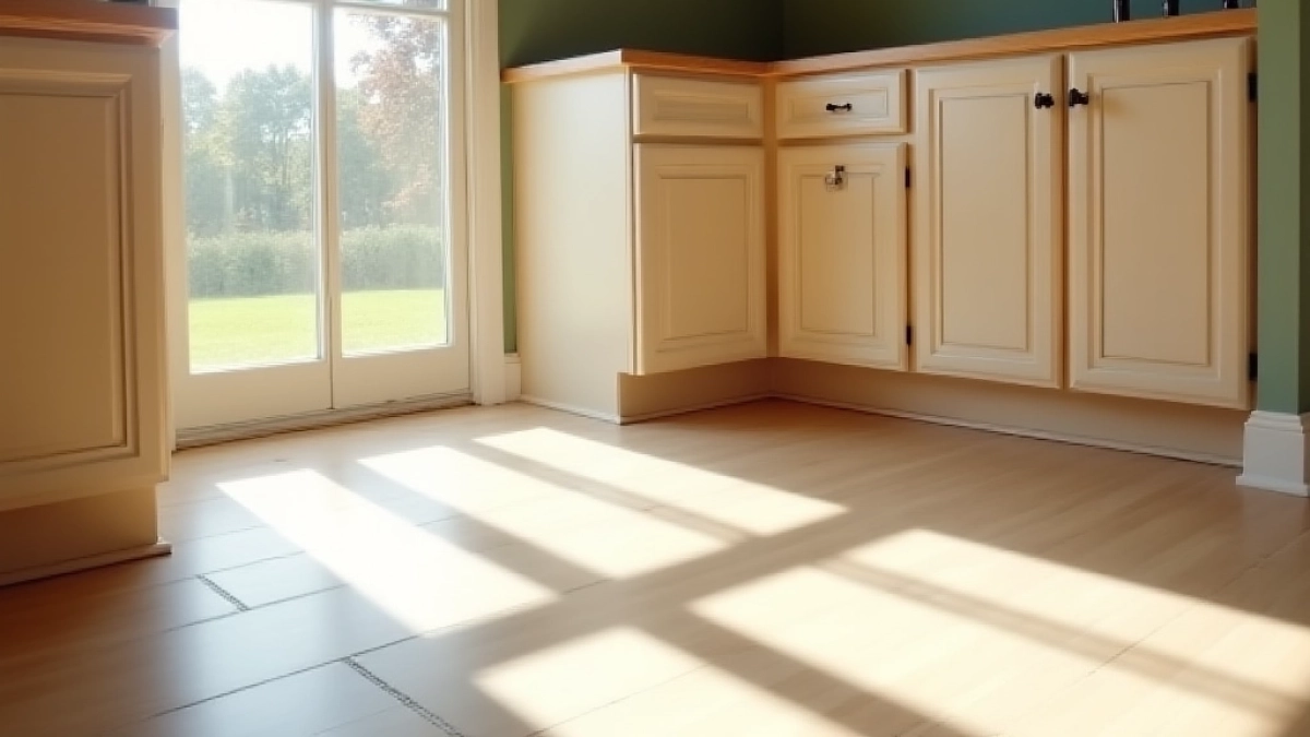 czy na panele winylowe można postawić meble kuchenne