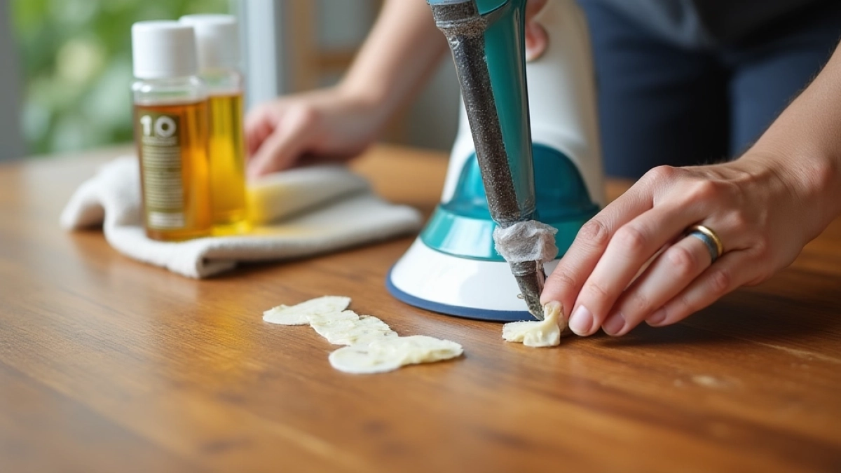 czym usunąć taśmę dwustronną z mebli