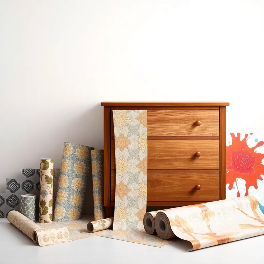 Folia samoprzylepna na meble wzory