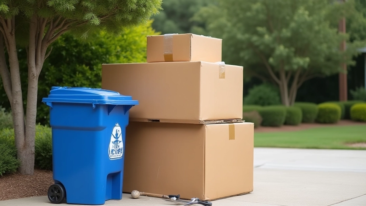 gdzie wyrzucać kartony po meblach