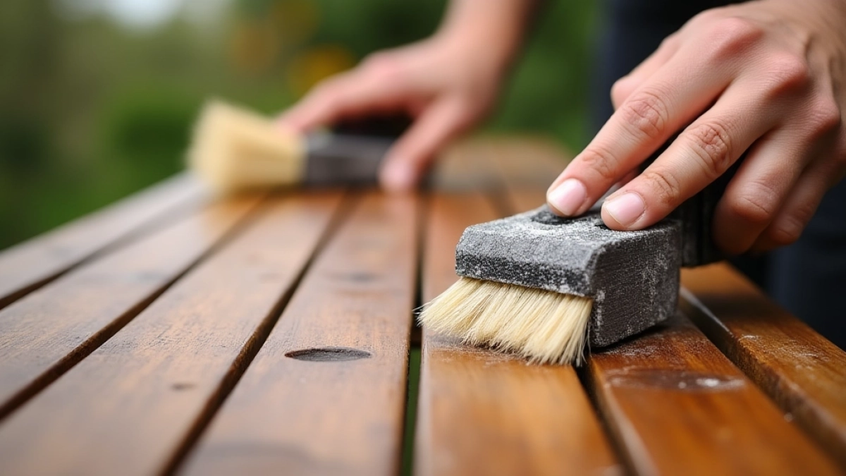 Jak odnowić drewniane meble ogrodowe