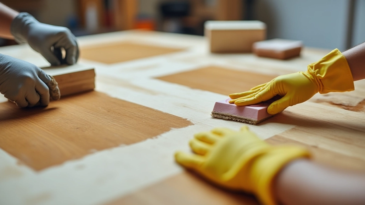 Jak pomalować lakierowane meble