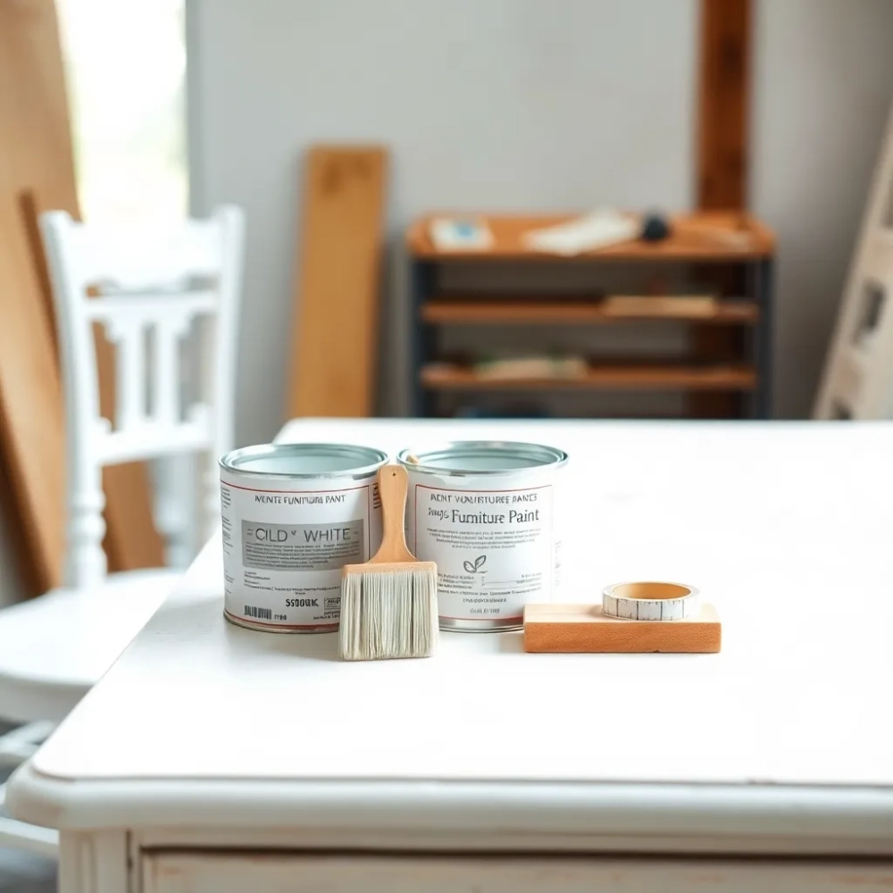 jak pomalować meble na biało