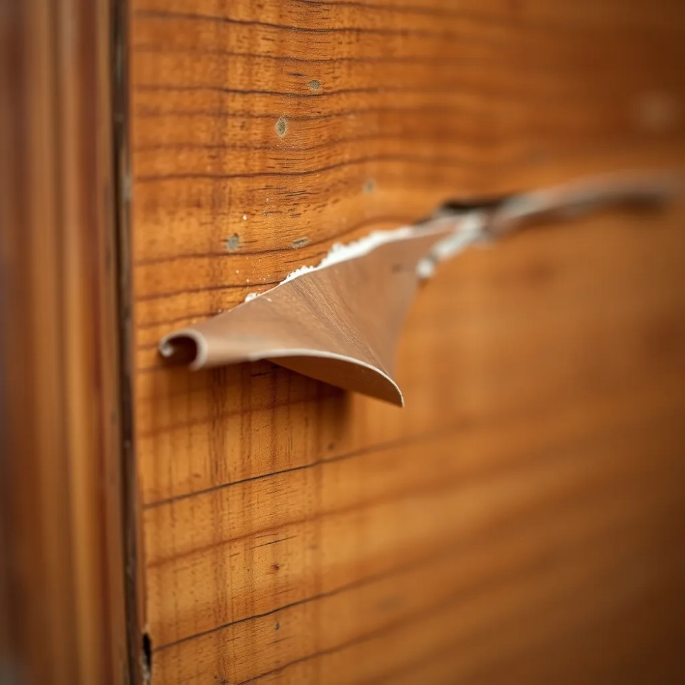 Jak ściągnąć okleinę z mebli