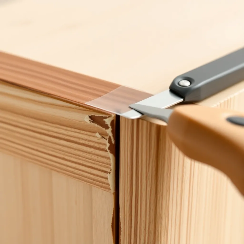 Jak wymienić okleinę na meblach