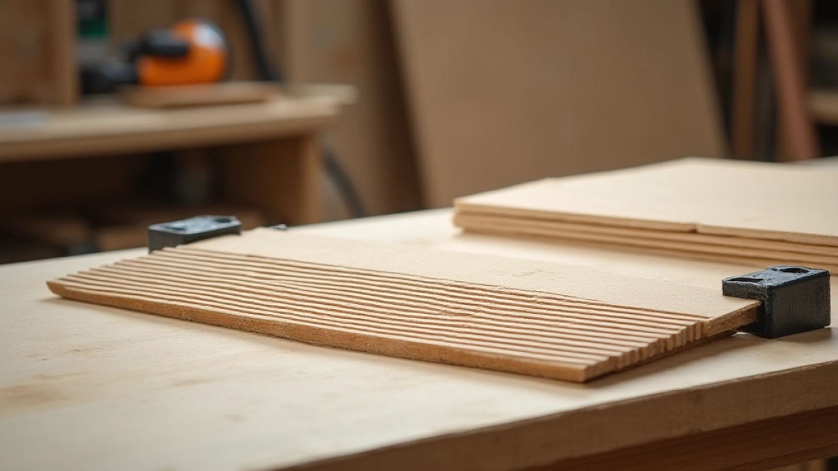 jak zrobić lamele z płyty meblowej
