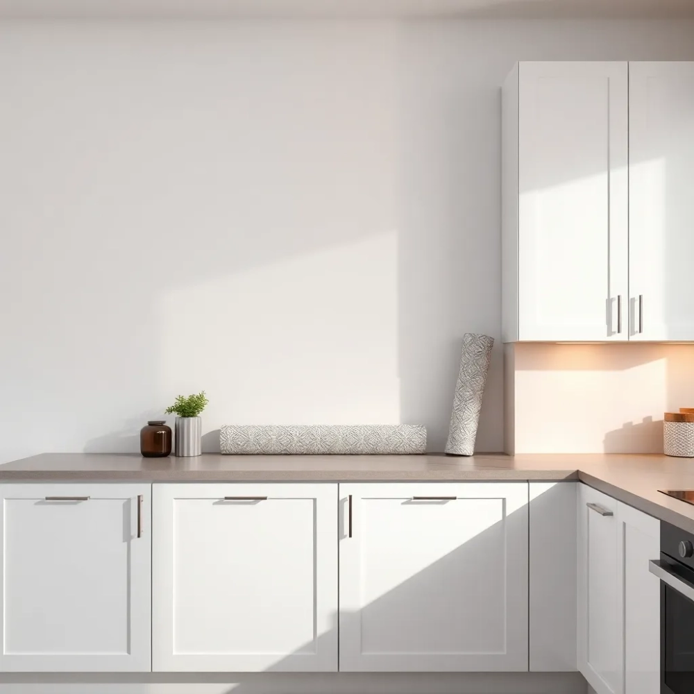 Jaka tapeta do białych mebli kuchennych