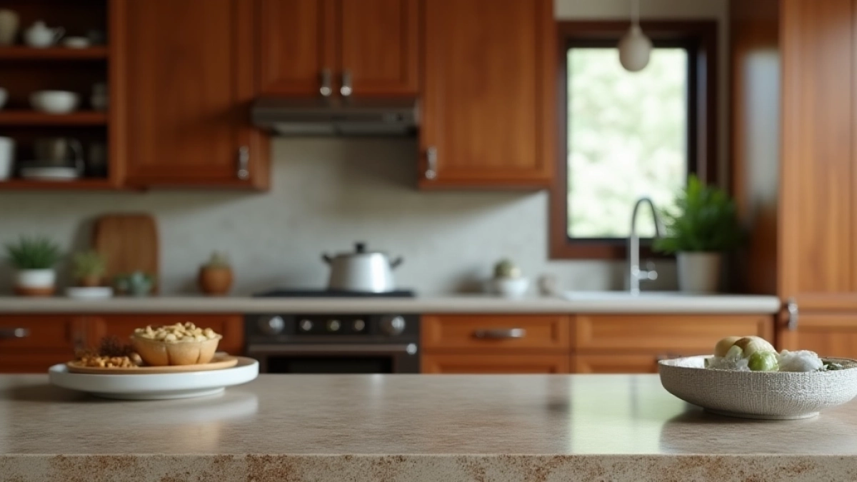 Jaki blat do brązowych mebli kuchennych