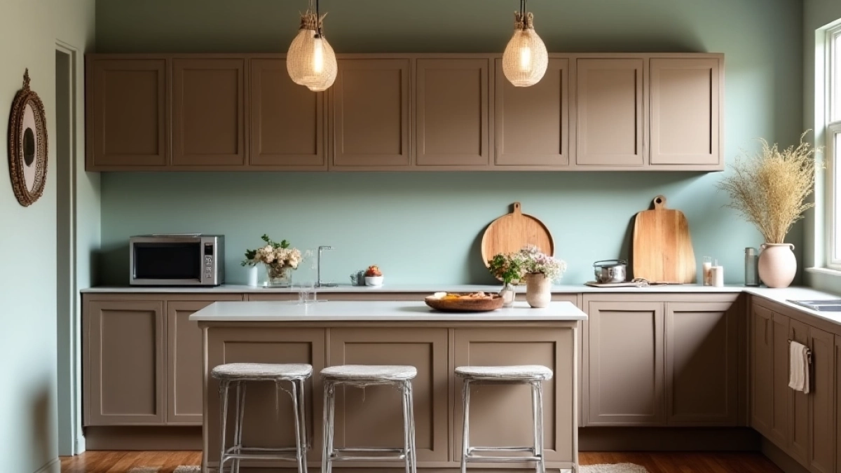 jaki kolor do kuchni do brązowych mebli