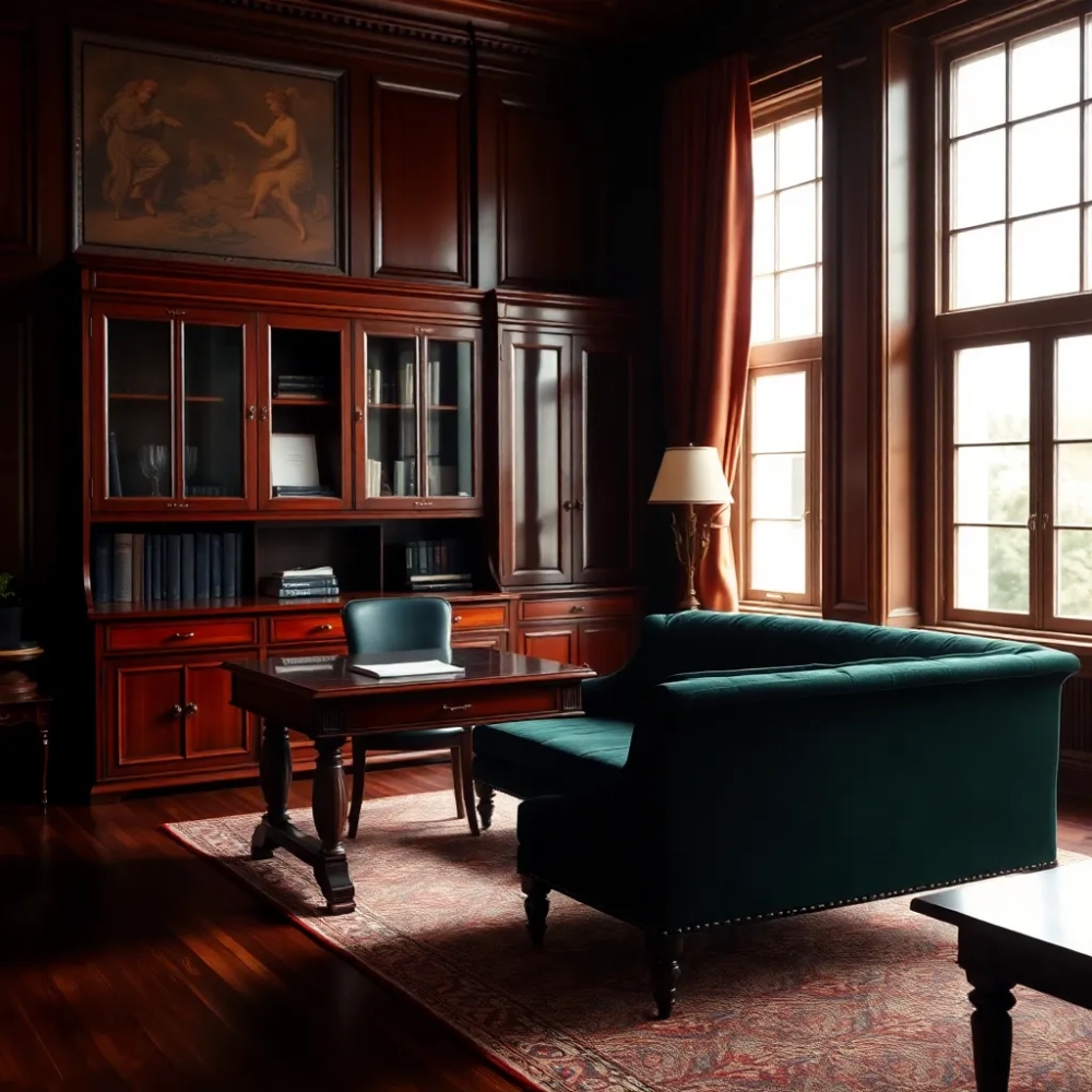 Jaki kolor kanapy do mahoniowych mebli