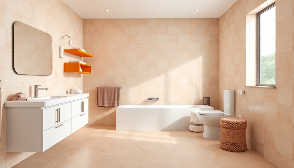 Jaki kolor mebli do beżowych płytek