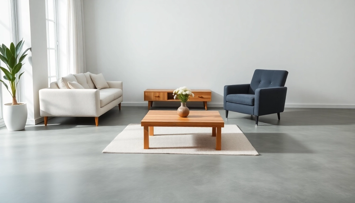 Jaki kolor mebli do szarej podłogi