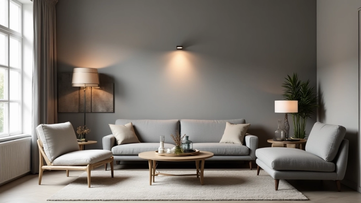 jaki kolor mebli do szarych paneli