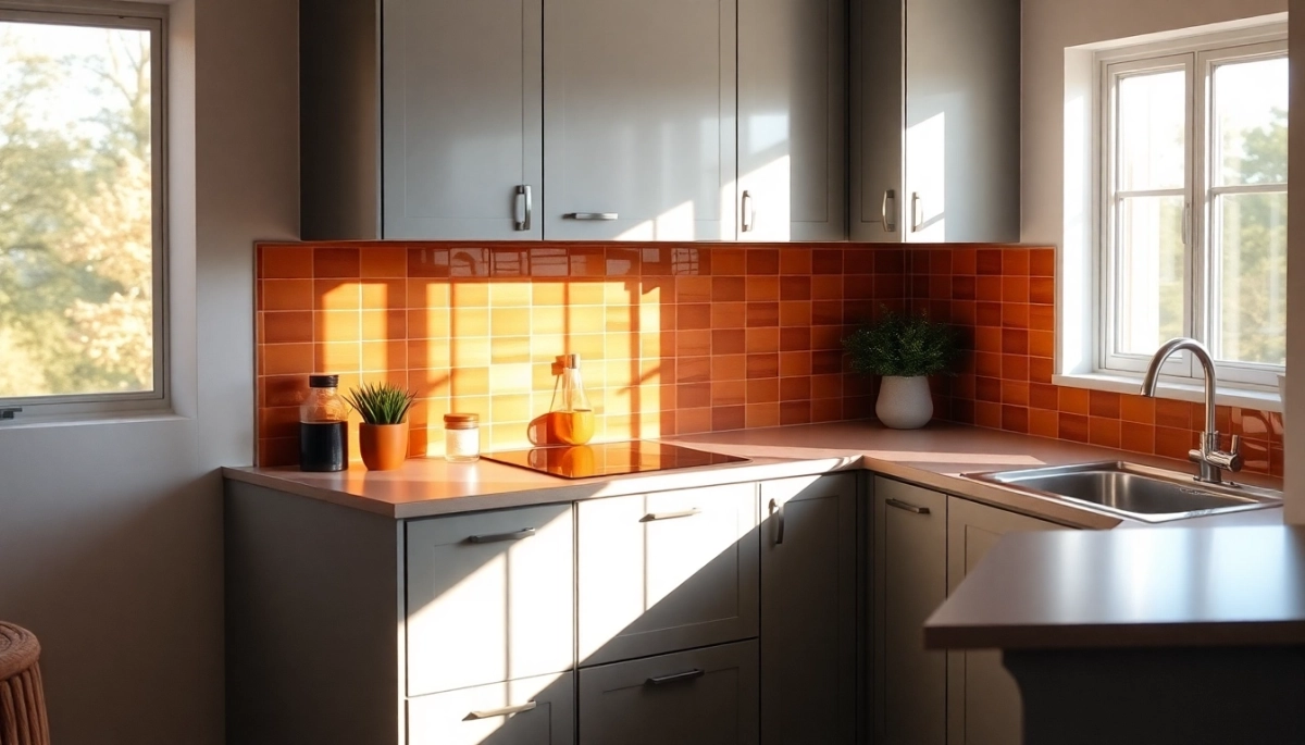 Jaki kolor pasuje do szarych mebli w kuchni