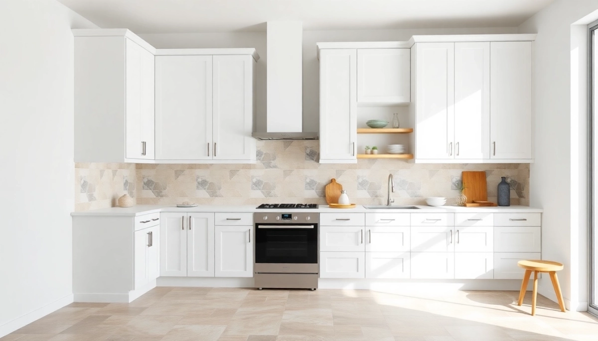 Jaki kolor płytek do białych mebli