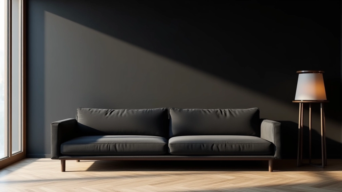Jaki kolor ścian do czarnych mebli
