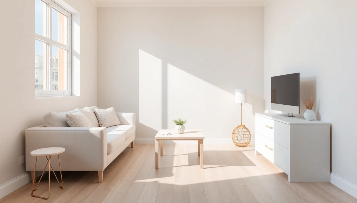 Jaki kolor ścian do jasnych mebli i jasnej podłogi?