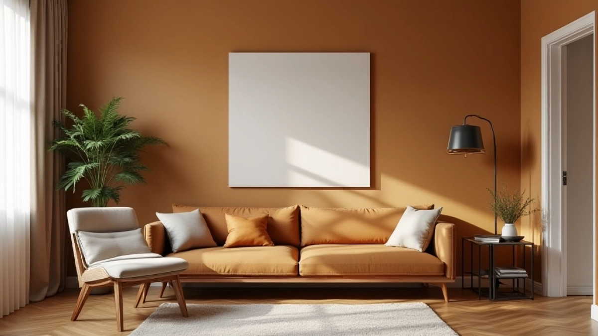 Jaki kolor ścian do mebli wenge w salonie