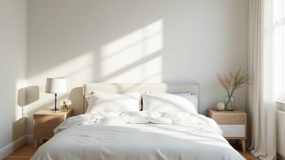 Jaki kolor ścian do sypialni z białymi meblami