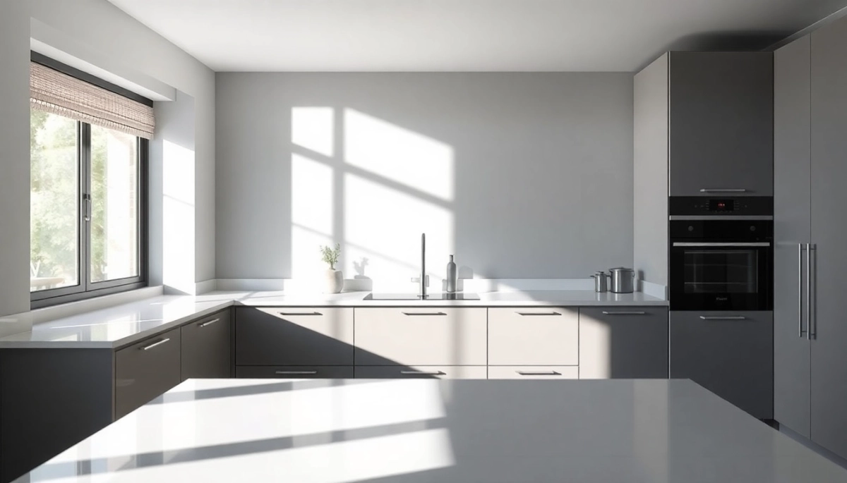 Jaki kolor ścian do szarych mebli kuchennych