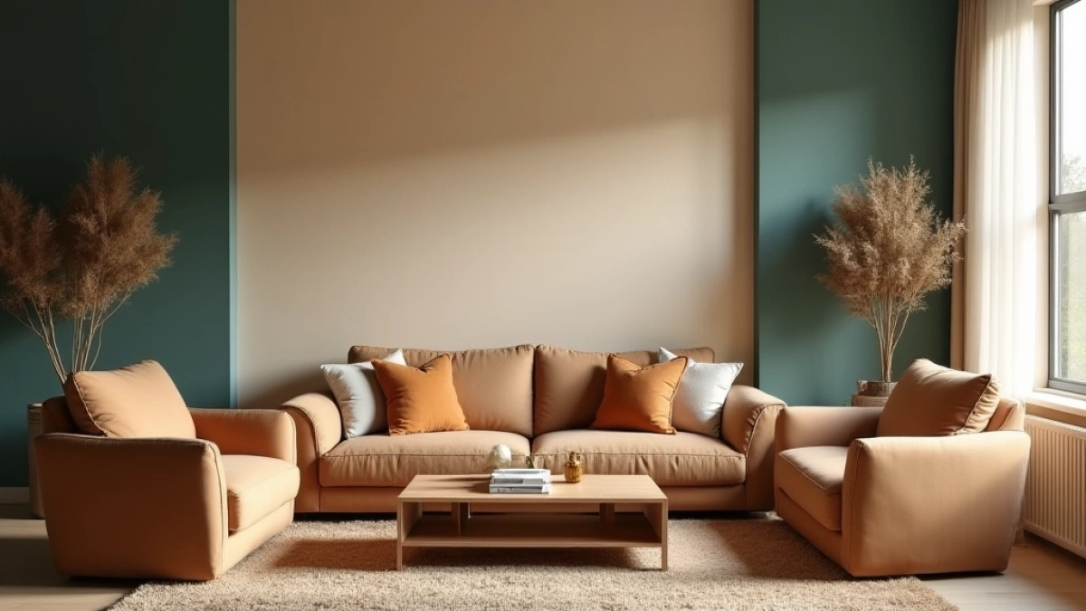 jaki kolor ściany do brązowych mebli