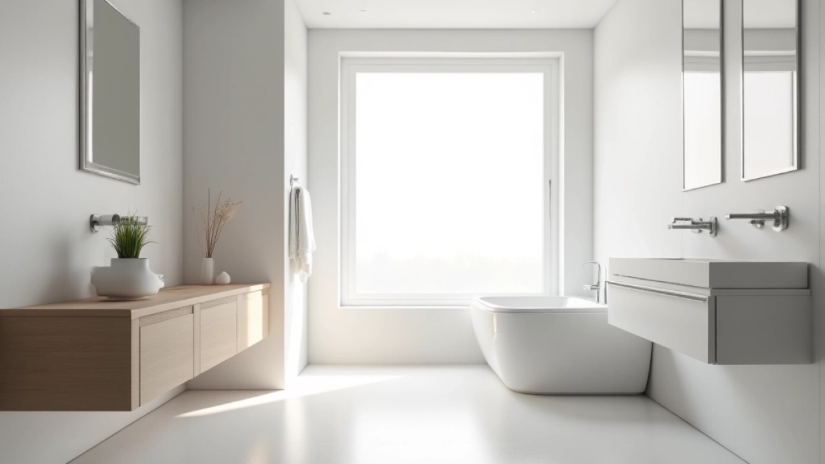 jakie meble do białej łazienki