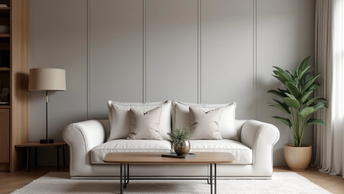 jakie meble do szarych paneli