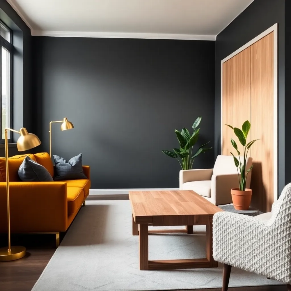 jakie meble do szarych ścian