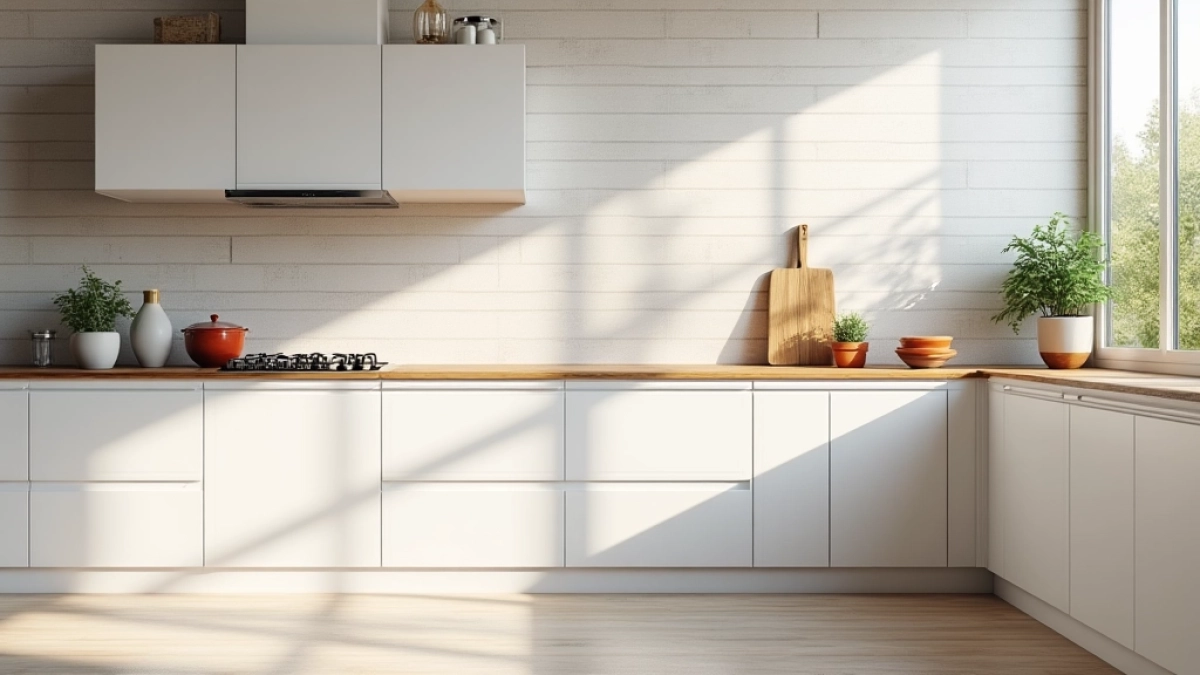 Jakie płytki do białych mebli kuchennych