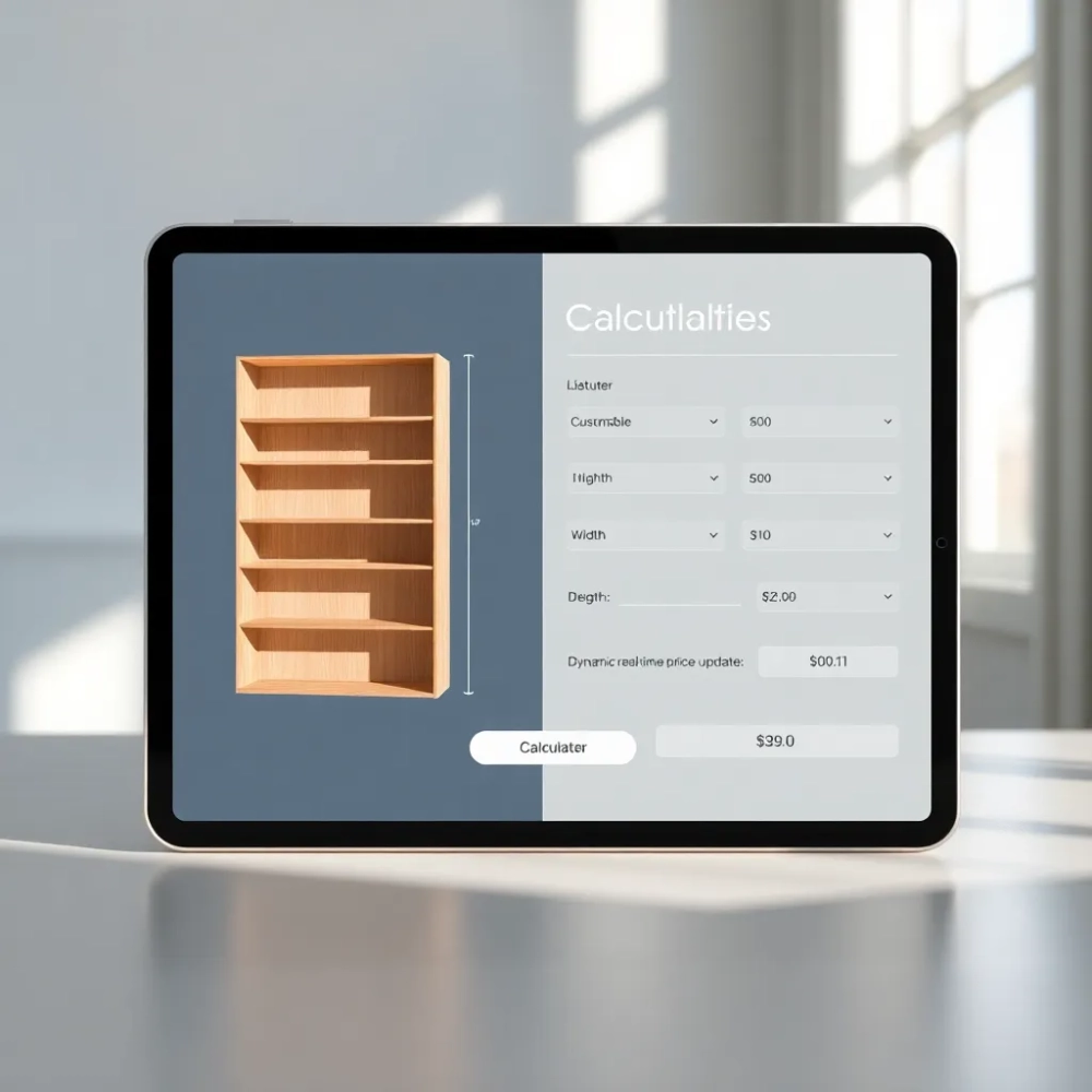 Kalkulator mebli na wymiar