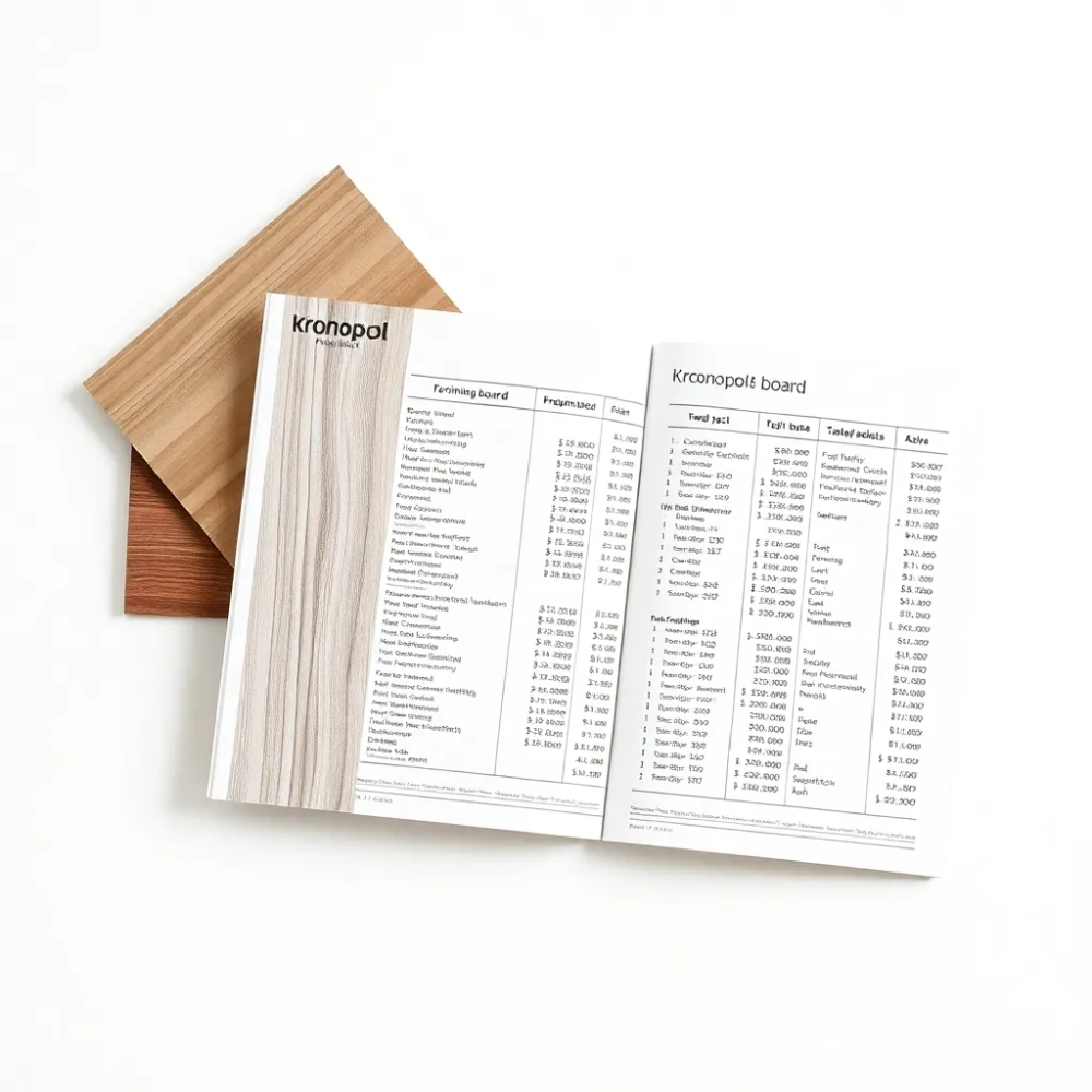 Kronopol płyty meblowe cennik