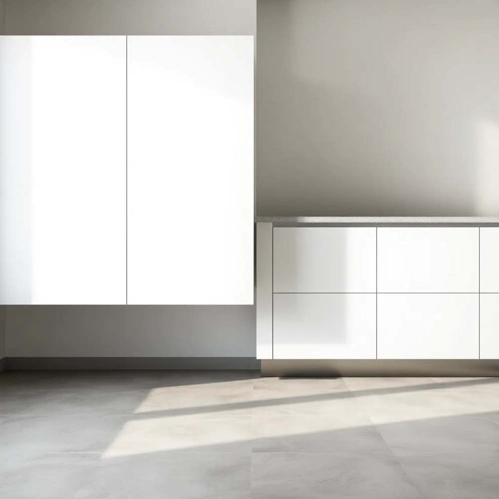 Meble kuchenne bez cokołu