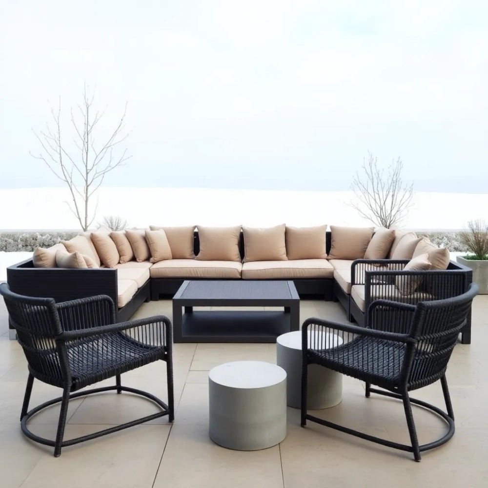 Meble ogrodowe których nie trzeba chować na zimę