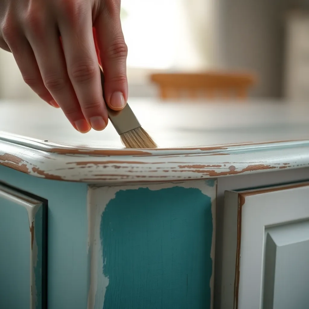 Meble przecierane jak wykonać