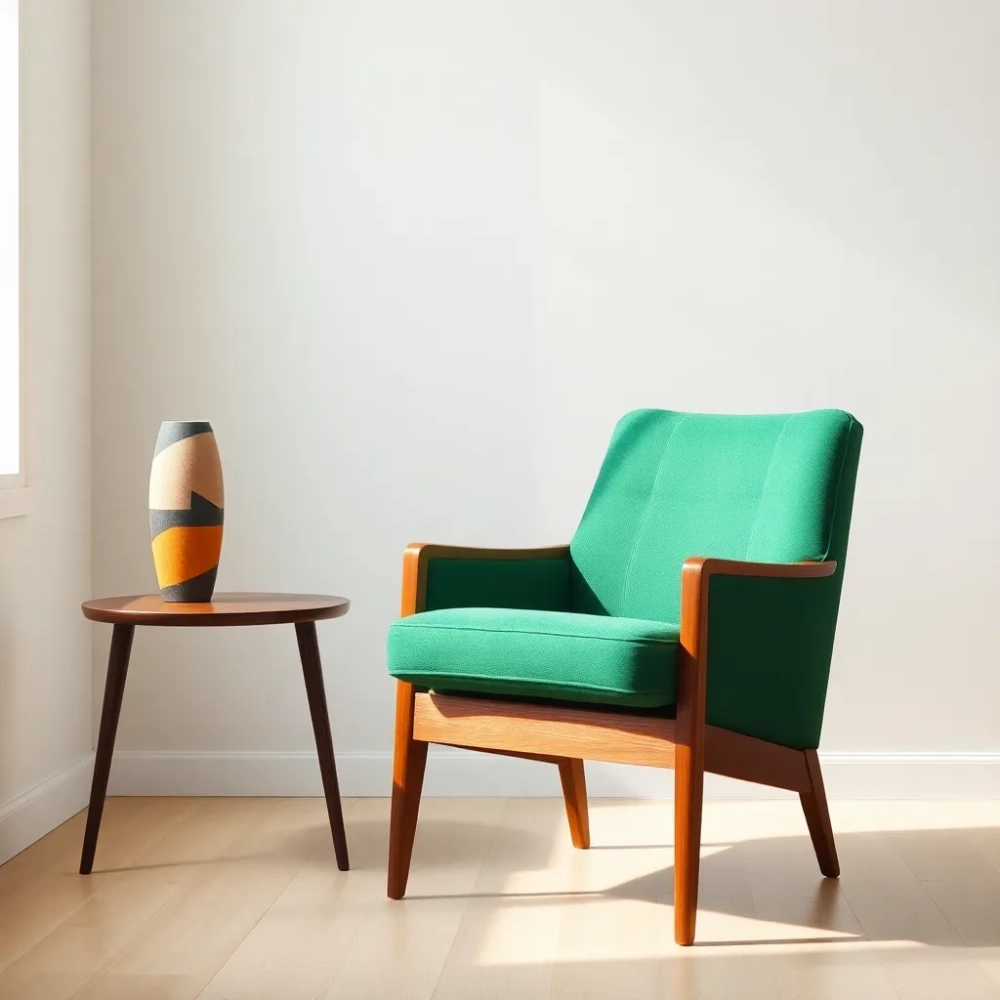 Meble z lat 60 po renowacji