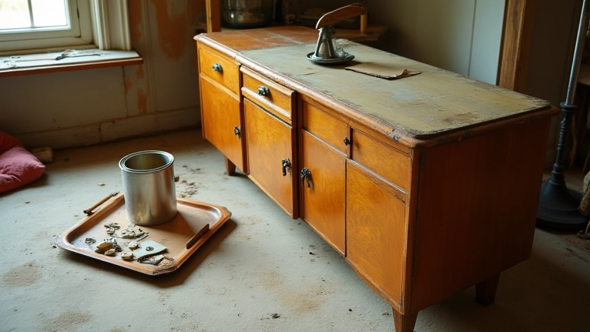 Odnawianie mebli PRL krok po kroku