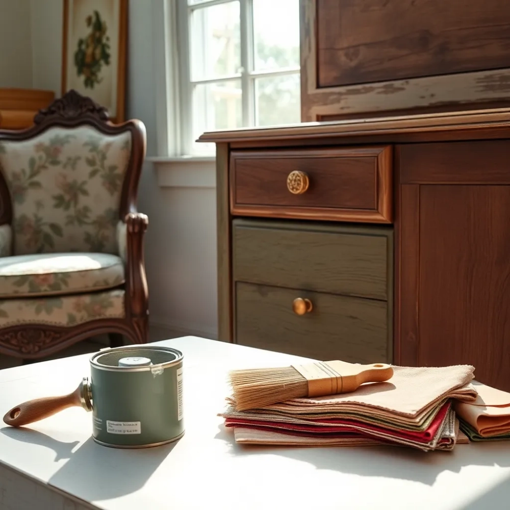 Pomysły na odnawianie starych mebli