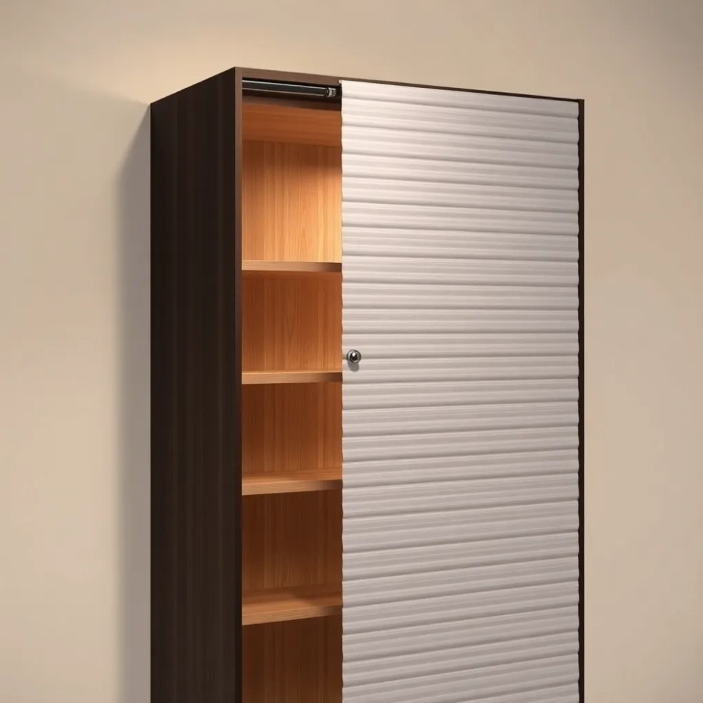 Roleta meblowa zamiast drzwi