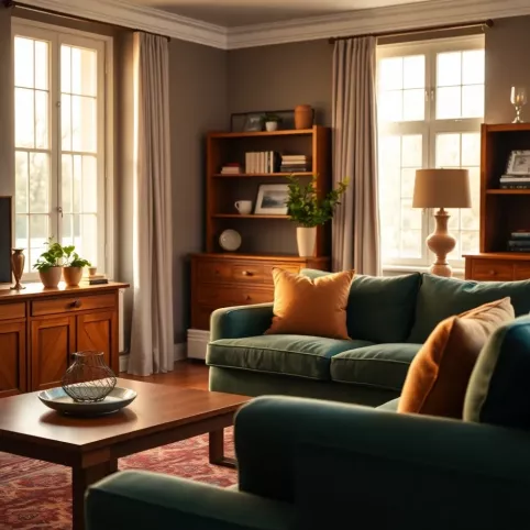 Brązowe meble jaki kolor kanapy