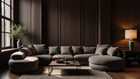 ciemne panele jakie meble