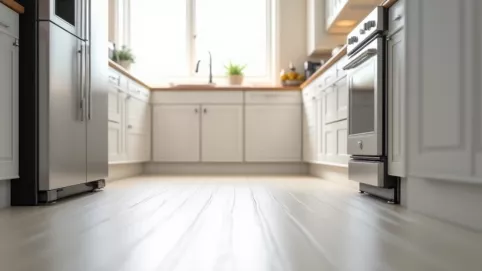 czy meble kuchenne mogą stać na panelach