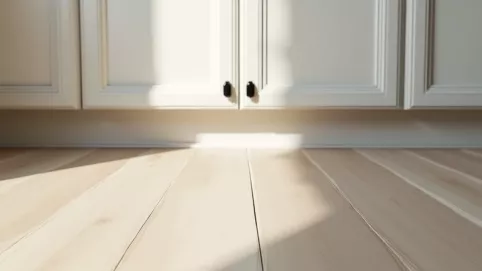 Czy meble kuchenne mogą stać na panelach winylowych