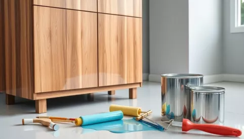 Czy meble na wysoki połysk można pomalować