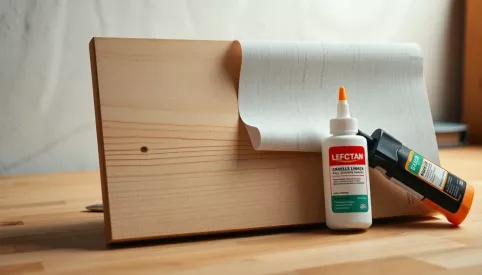 Czym przykleić tapetę do płyty meblowej