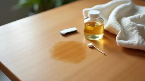 czym zmyc klej do paznokci z mebli