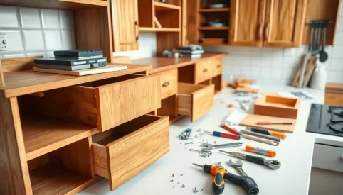 Demontaż mebli kuchennych cennik